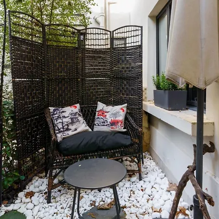 דירה & Stylish 1bd Duplex W Gardenmontmartre! פריז